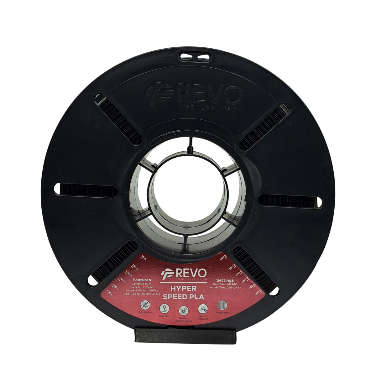 HYPER SPEED PLA  ŞEFFAF SİYAH